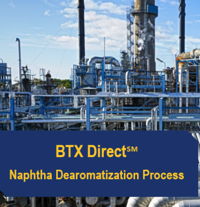 BTX Direct Naptha Deamoratization Process