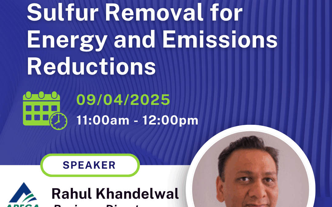 GTC Vorro Presents Webinar on Sulfur Removal for Energy and Emissions Reductions